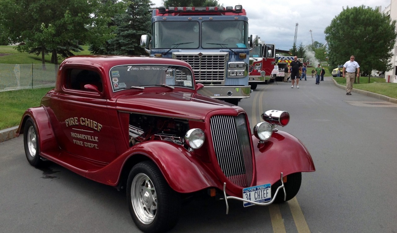 MY CAR AT NEW YORK STATE FIRE CHIEF'S CONFERENCE